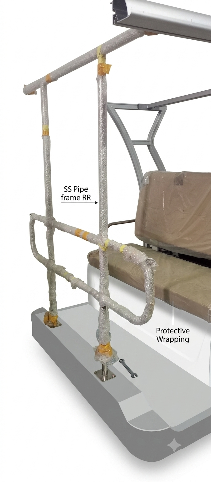 SS Pipe Frame